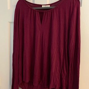 Grape colored blouse